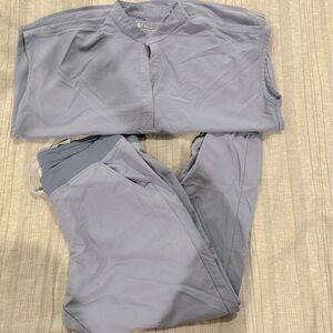 Figs large top and XL joggers